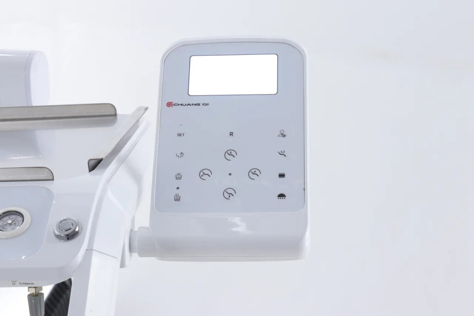 Стоматологическая установка CQ-217 (СО-004М-02) голубой, нижняя подача