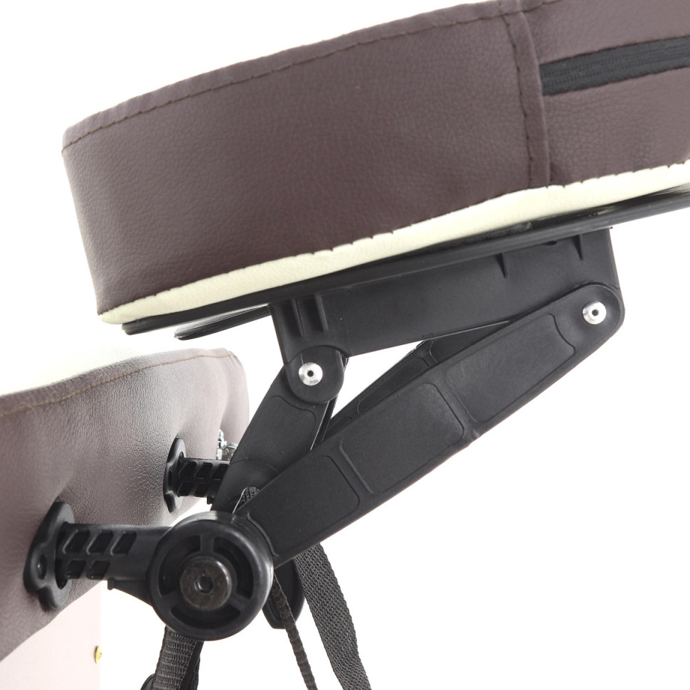 Стол массажный переносной на дерев.раме JF-AY01 PW2.20.13A-00 2-секц кремовый/коричневый