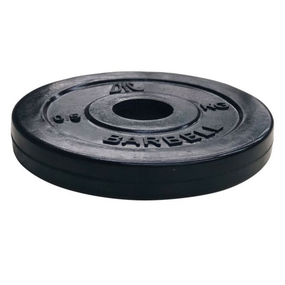 Диск обрезиненный DFC WP021-26-0,5 кг, 26 мм