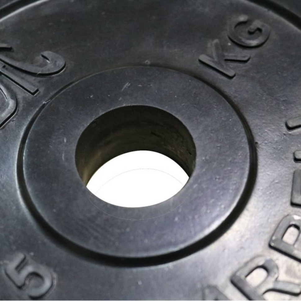 Диск обрезиненный DFC WP021-26-0,5 кг, 26 мм