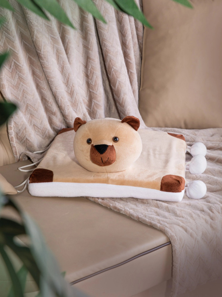 Подушка-игрушка BelbergKids в виде зверей БИ-1 (Медведь)