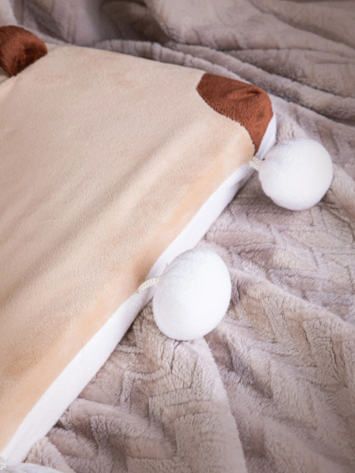 Подушка-игрушка BelbergKids в виде зверей БИ-1 (Медведь)