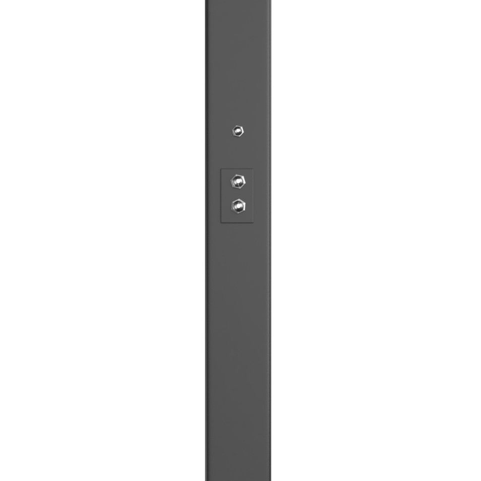 Баскетбольная стойка стационарная UNIX Line B-Stand-PC 72"x42" R45 H230-305 см