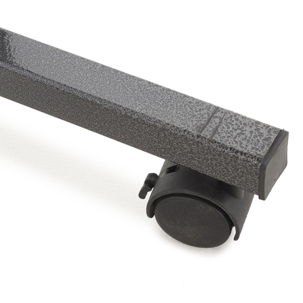 Прикроватный столик Мед-Мос ПС-002 (столешница из HPL пластика) ВЕНГЕ (темно-коричневый)