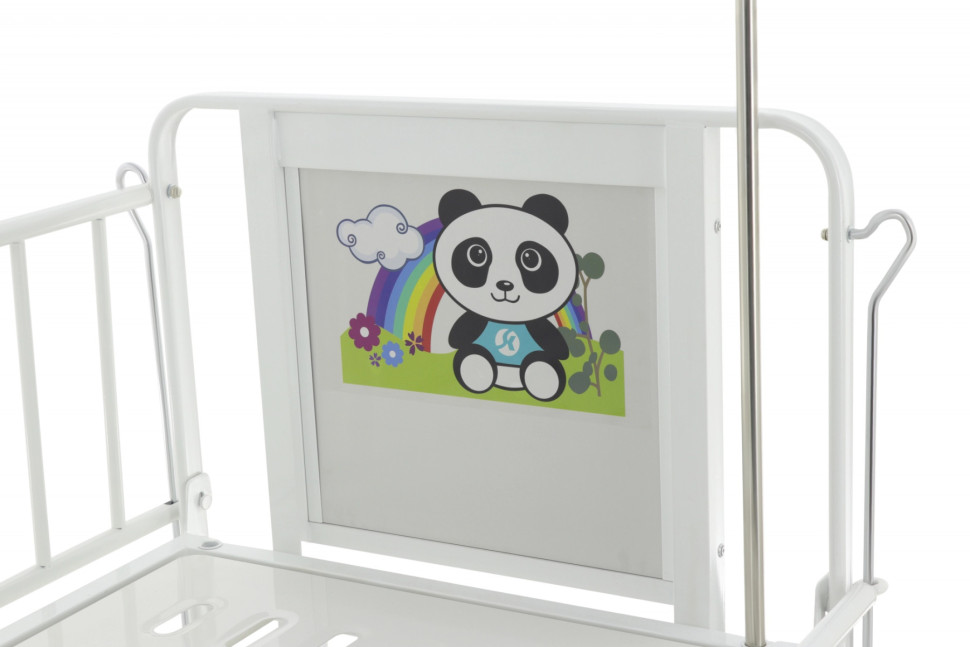 Кровать детс 4-секц Med-Mos DM-2320S-01 Тип 4 вар. 4.1 (белый) ТУ 32.50.30-21-98238288-2020 с матрас