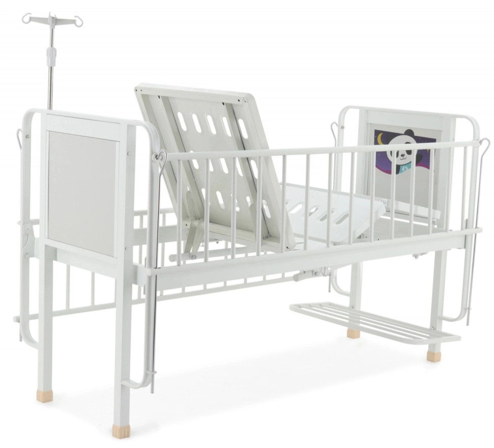 Кровать детс 4-секц Med-Mos DM-2320S-01 Тип 4 вар. 4.1 (белый) ТУ 32.50.30-21-98238288-2020 с матрас