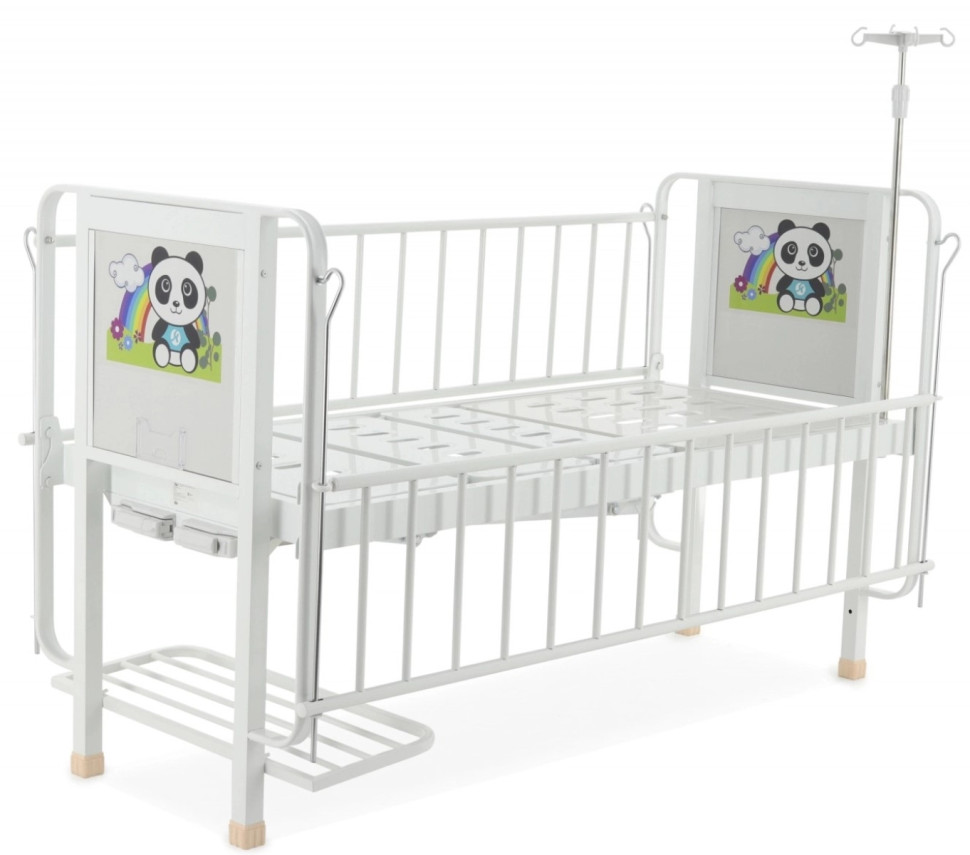 Кровать детс 4-секц Med-Mos DM-2320S-01 Тип 4 вар. 4.1 (белый) ТУ 32.50.30-21-98238288-2020 с матрас