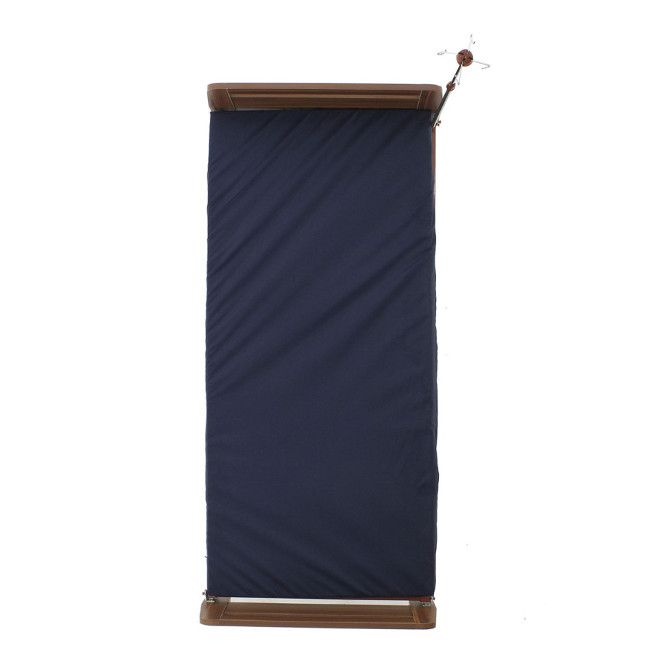 Кровать для лежачих больных с матрасом MED-MOS Е-18 ЛДСП (коричневый)