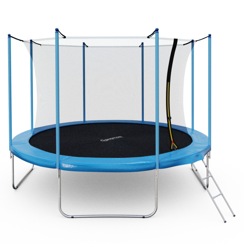 Батут каркасный с сеткой DFC Kondition 12 ft с лестницей