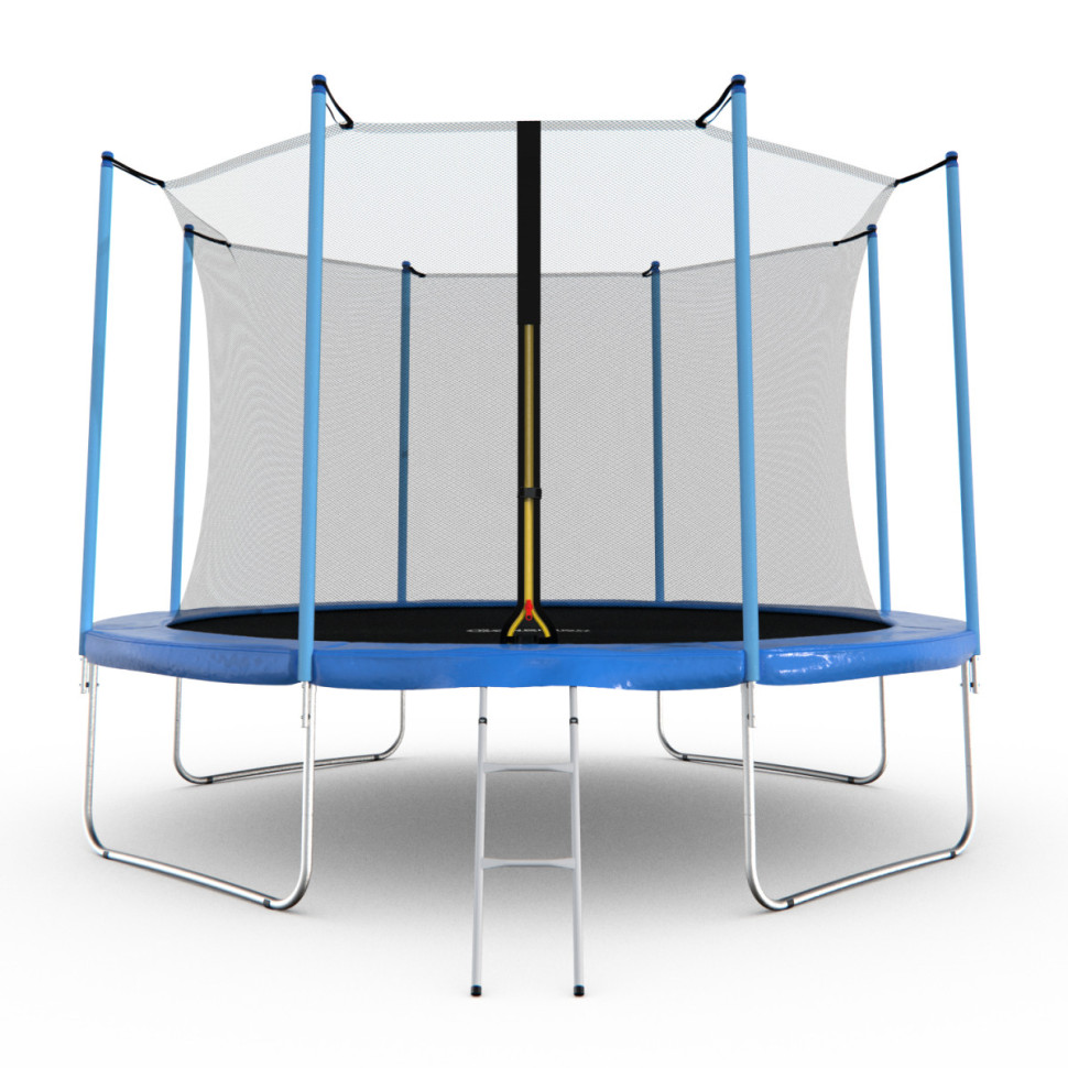 Батут каркасный с сеткой DFC Kondition 12 ft с лестницей