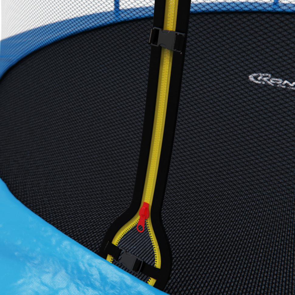 Батут каркасный с сеткой DFC Kondition 12 ft с лестницей