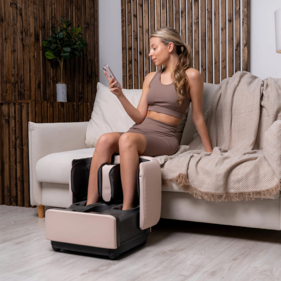 Массажер для ног PUF (бежевый) GESS-101