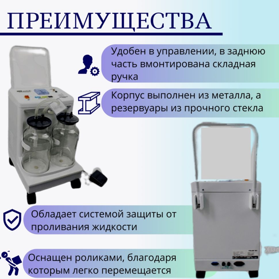 Электрический аспиратор (отсасыватель) Н002