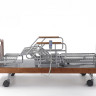 Кровать электрическая MED-MOS DB-2B с поворотным креслом в правую сторону (коричневый)