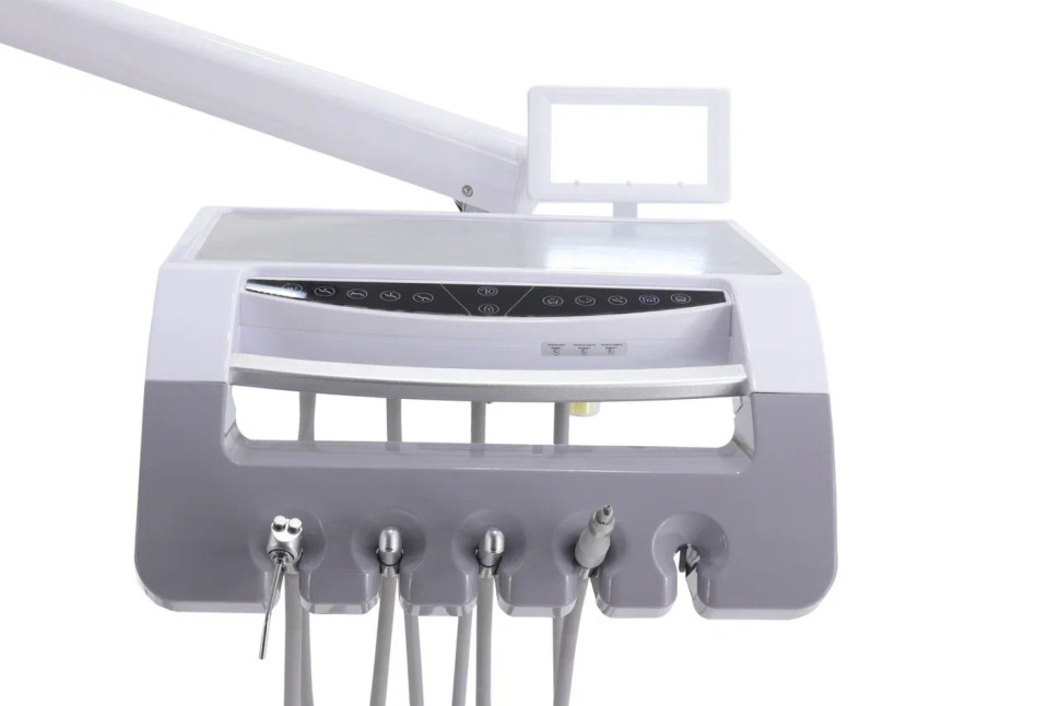 Стоматологическая установка CQ-217 (СО-004М-02) бордо, нижняя подача