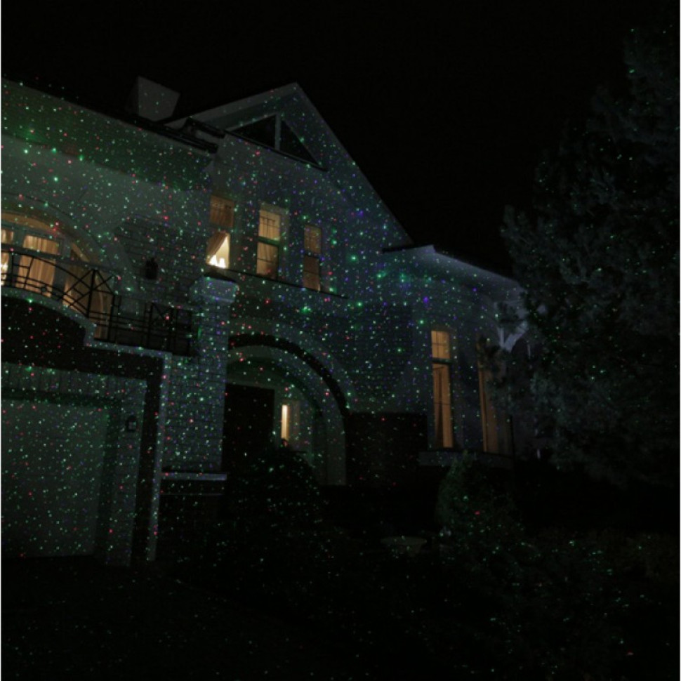 Лазерная подсветка X-33P-D Красный + Синий + Зеленый (Анимация "Светлячок")