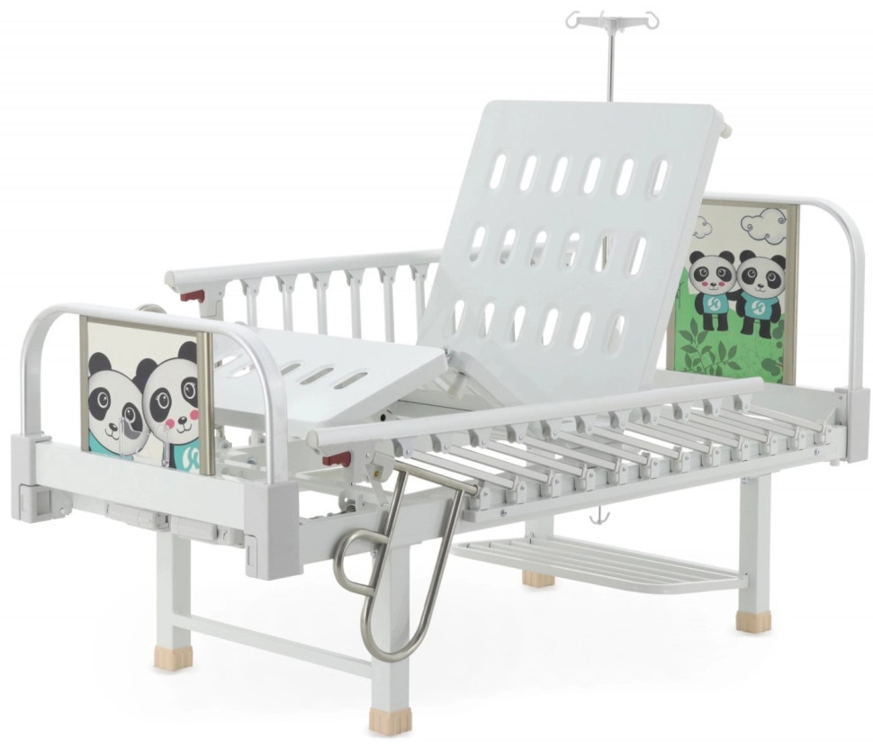 Кровать подр 4-сек Med-Mos DM-2540S-01 Тип 4, Вариант 4.1 (бел) ТУ 32.50.30-21-98238288-2020 с матр