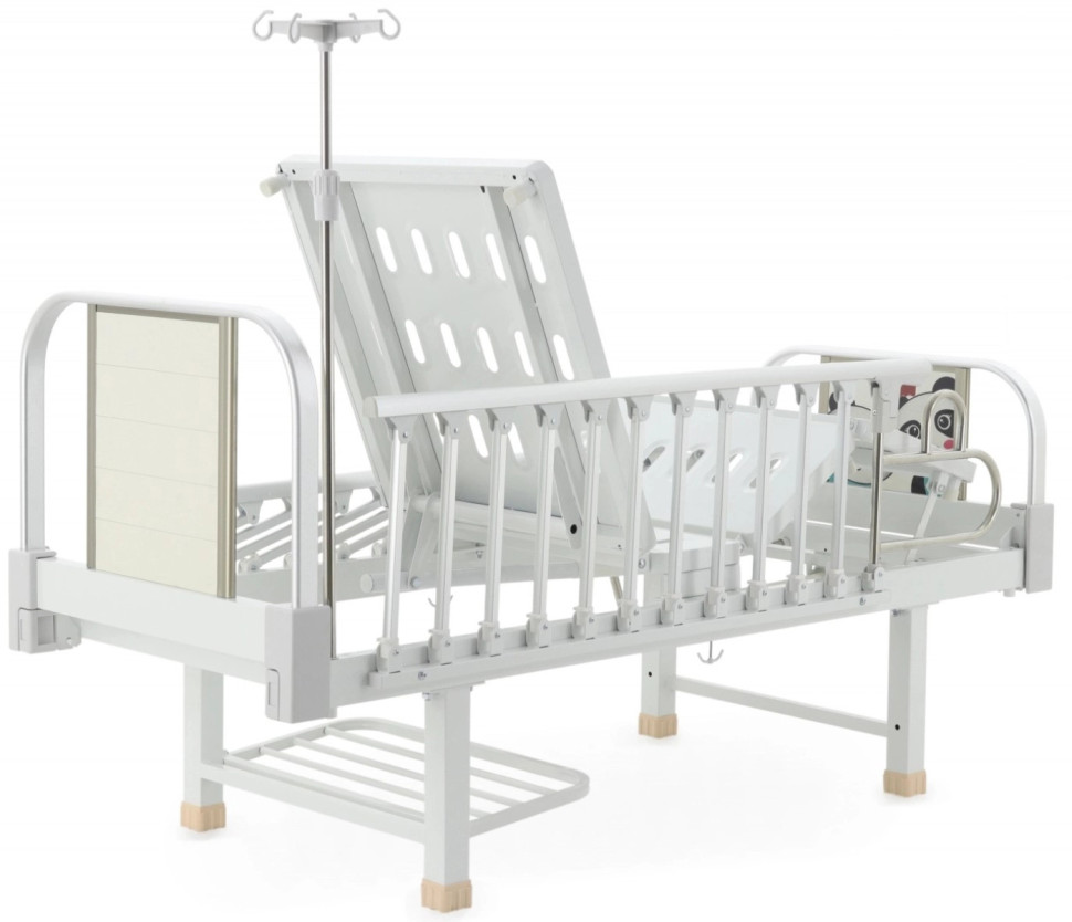 Кровать подр 4-сек Med-Mos DM-2540S-01 Тип 4, Вариант 4.1 (бел) ТУ 32.50.30-21-98238288-2020 с матр