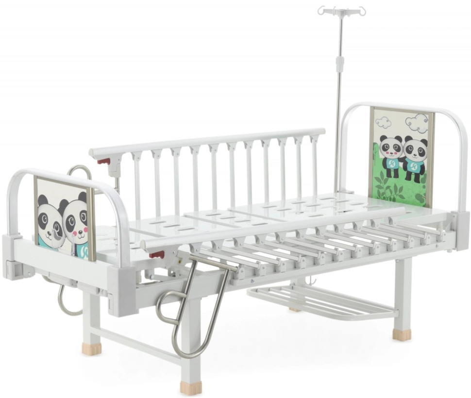 Кровать подр 4-сек Med-Mos DM-2540S-01 Тип 4, Вариант 4.1 (бел) ТУ 32.50.30-21-98238288-2020 с матр