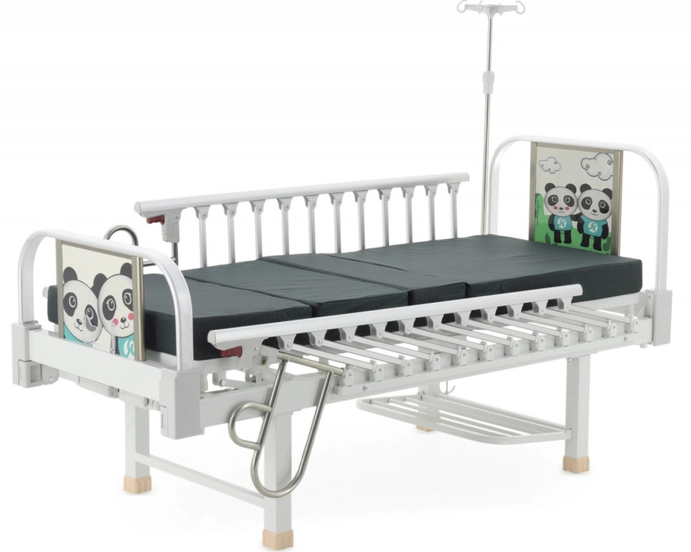 Кровать подр 4-сек Med-Mos DM-2540S-01 Тип 4, Вариант 4.1 (бел) ТУ 32.50.30-21-98238288-2020 с матр