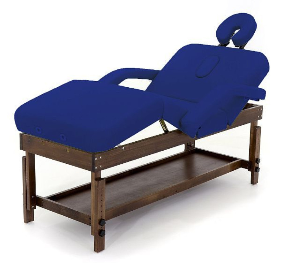 Стол массажный стационарный Мед-Мос FIX-0A (SW4.31.10A-10) синий