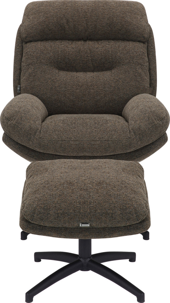 Кресло Everprof Kiwi Ткань Темно-коричневый