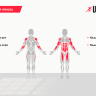 Турник настенный UNIX Fit PULL UP 120