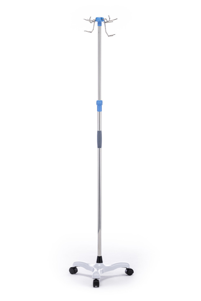 Стойка инфузионная "Медицинофф" IV Pole с колесами (05107)