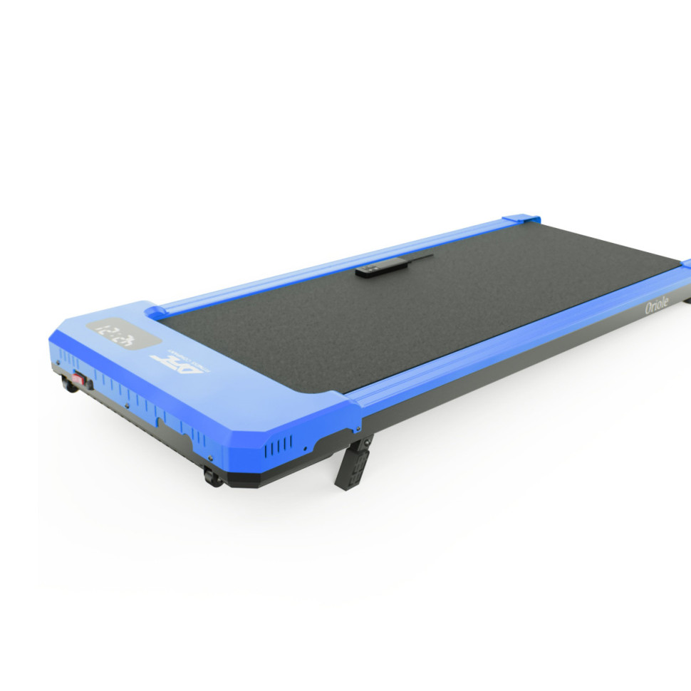 Беговая дорожка - вибротренажер 2 в 1 DFC Oriole, 87 х 37,5 см, синяя