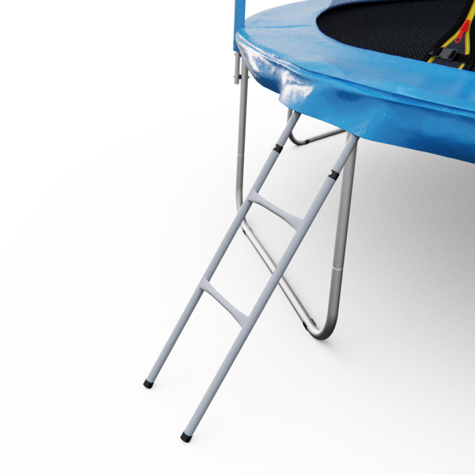 Батут каркасный с сеткой DFC Kondition 15 ft с лестницей