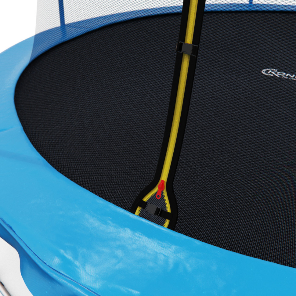 Батут каркасный с сеткой DFC Kondition 15 ft с лестницей