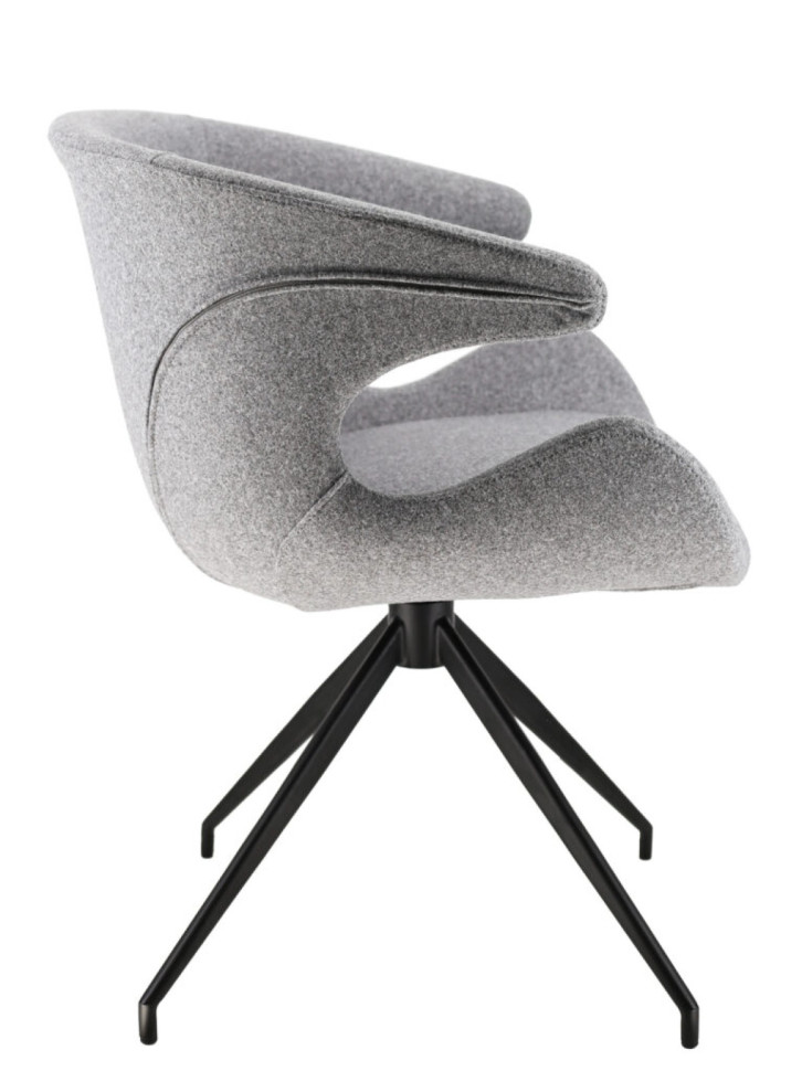 Обеденное кресло Everprof Liberty Ткань Цвет:Серый