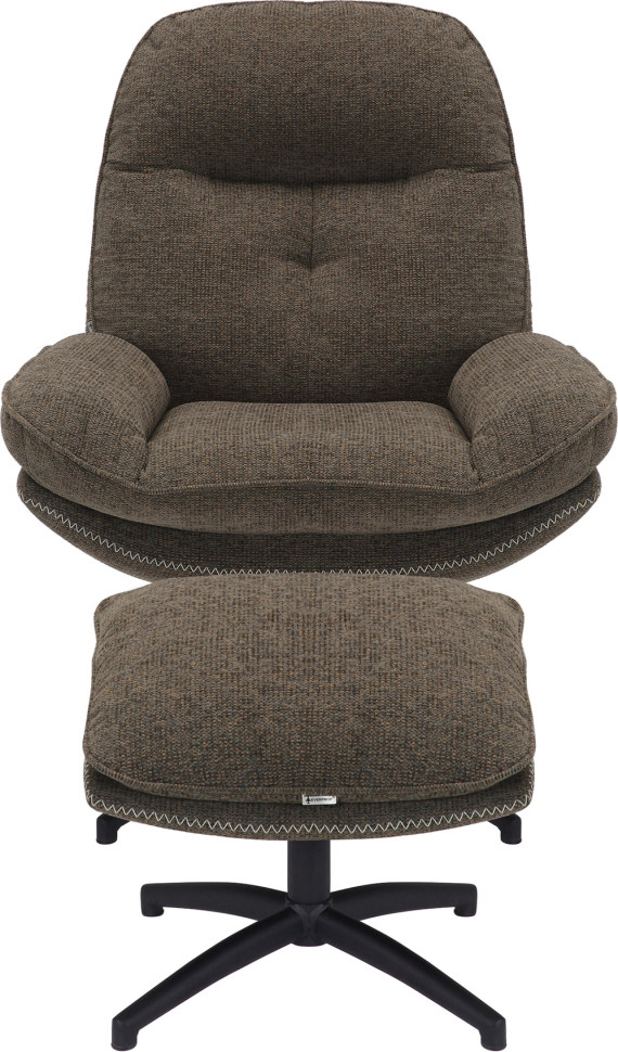Кресло Everprof Lime Ткань Темно-коричневый