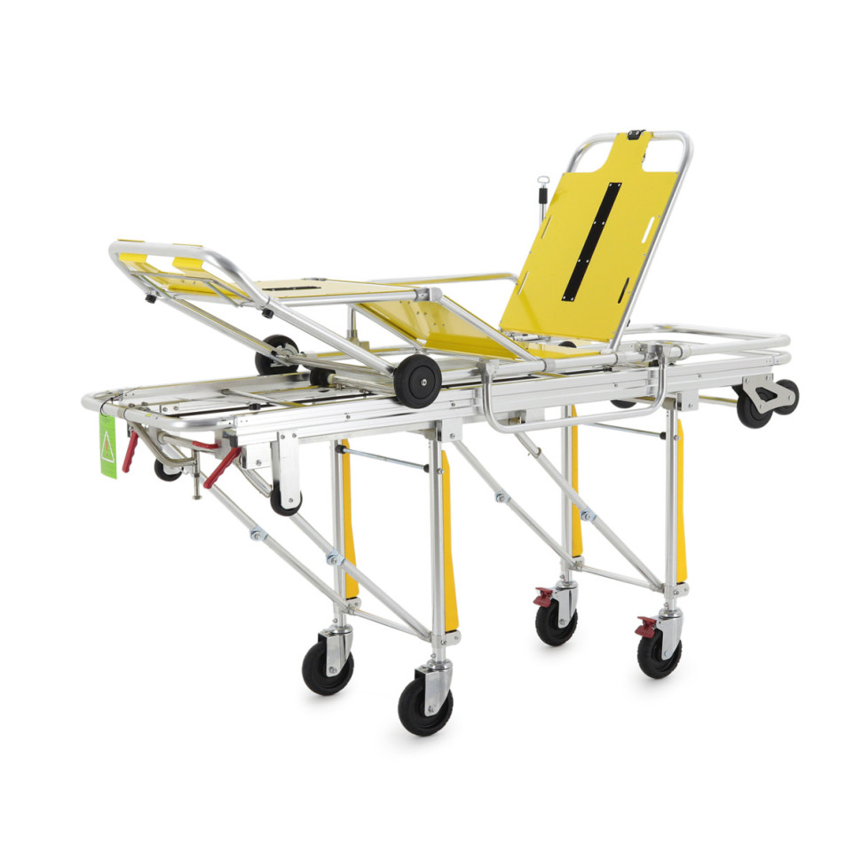 Каталка для АСМП MED-MOS ММ-А3-1 (KatS-13211N, СП-13НФ) со съемными кресельными носилками