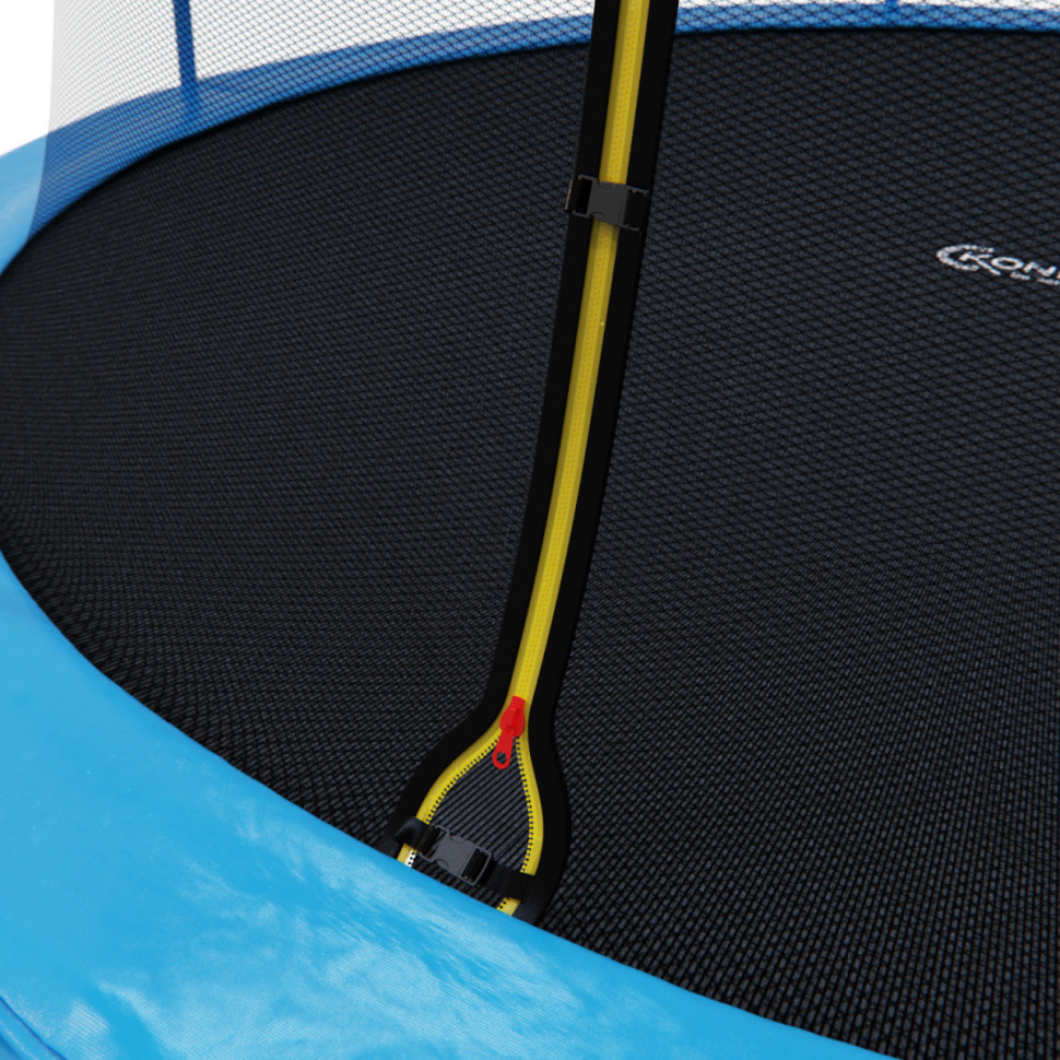 Батут каркасный с сеткой DFC Kondition 16 ft с лестницей