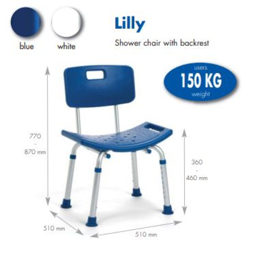Стул для ванной Lilly