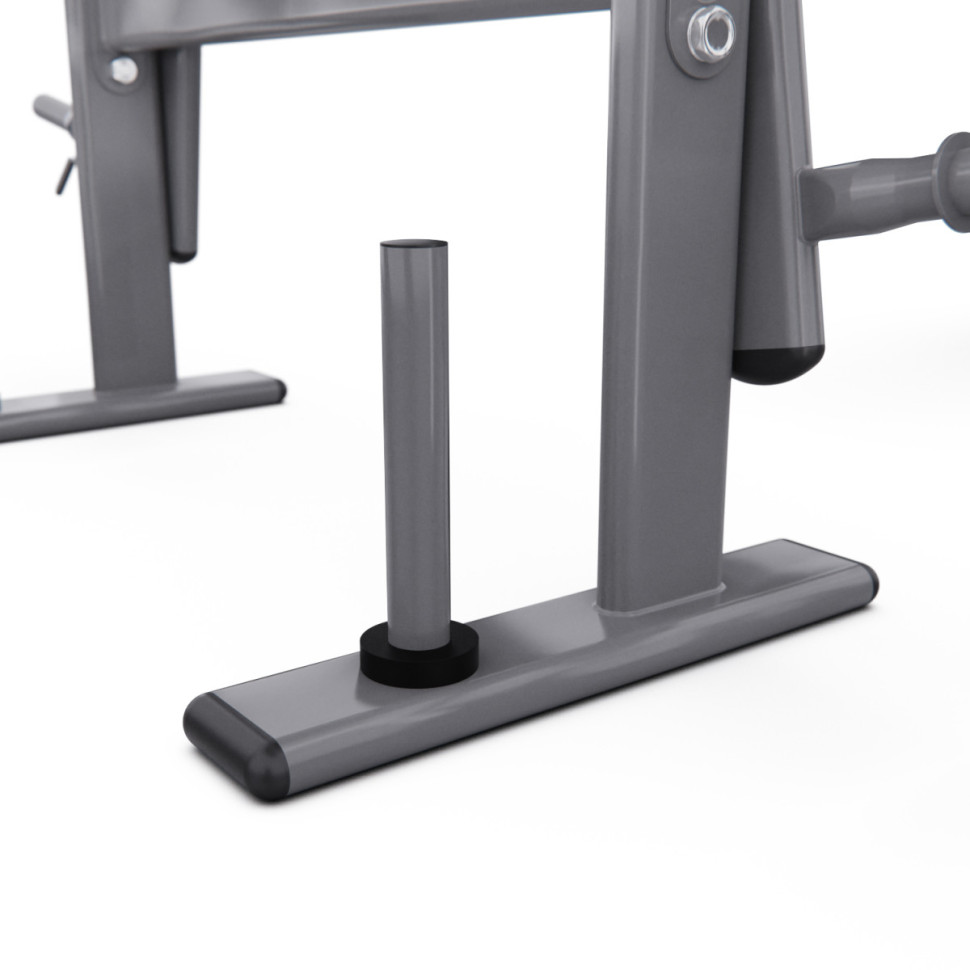 Скамья со стойками под штангу DFC D70 PRO с партой для бицепса