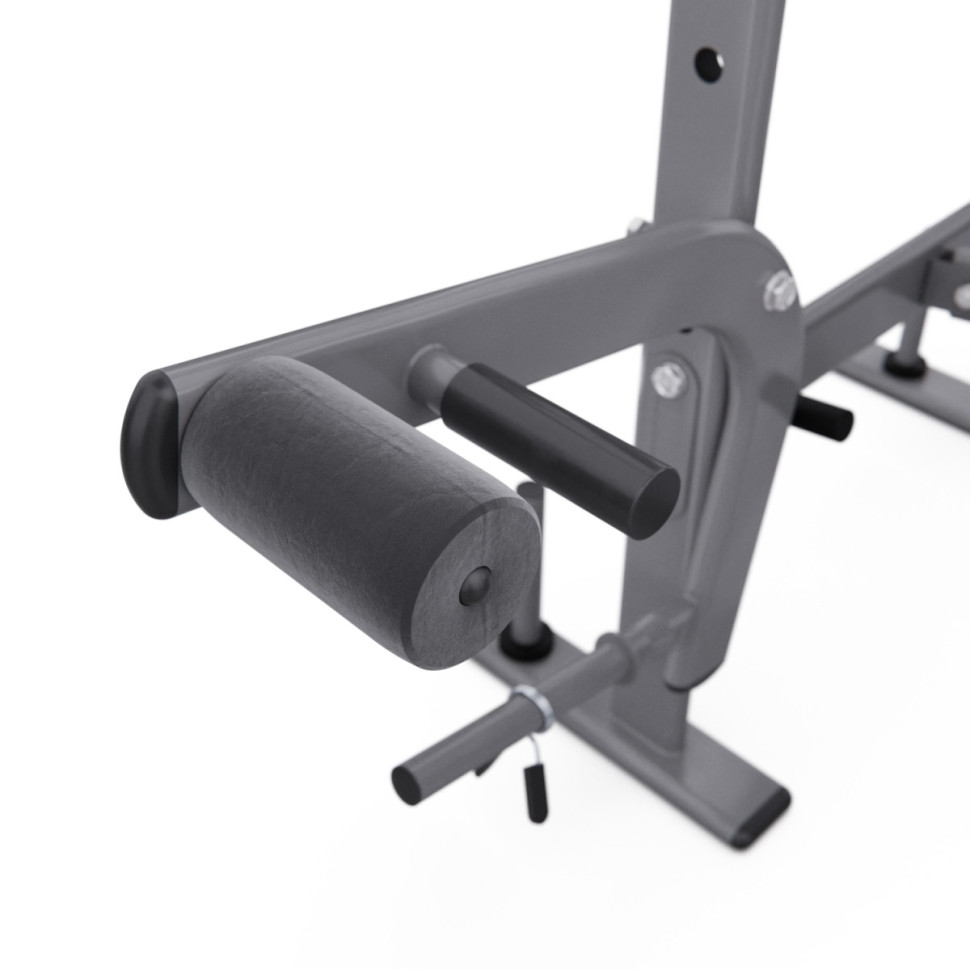 Скамья со стойками под штангу DFC D70 PRO с партой для бицепса