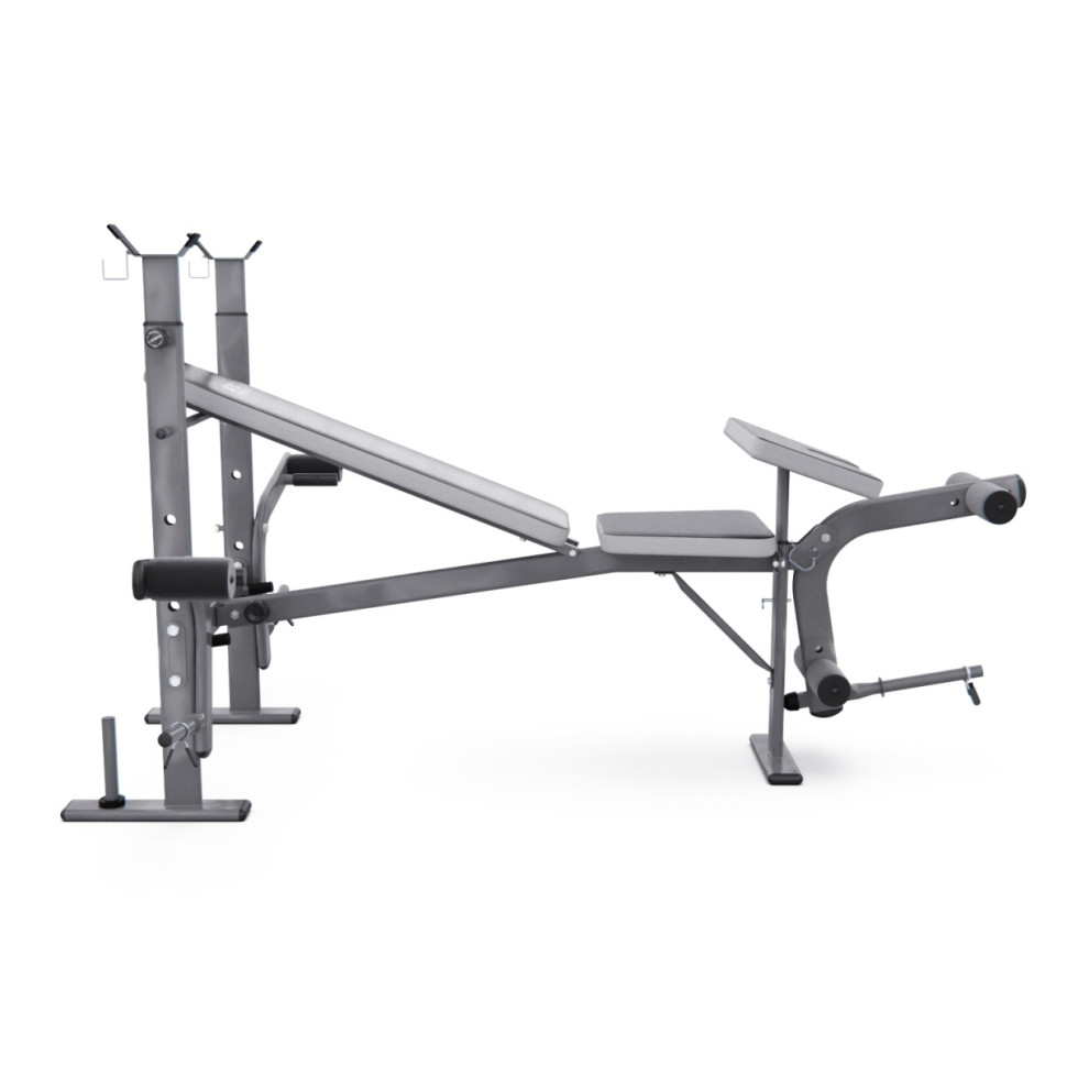 Скамья со стойками под штангу DFC D70 PRO с партой для бицепса