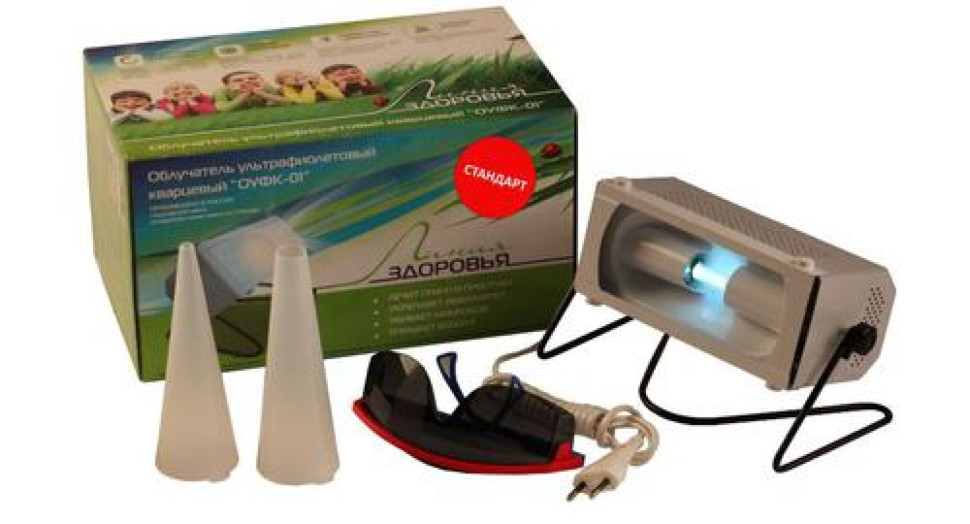 Облучатель ультрафиолетовый кварцевый ОУФк-01 ГЗАС Стандарт