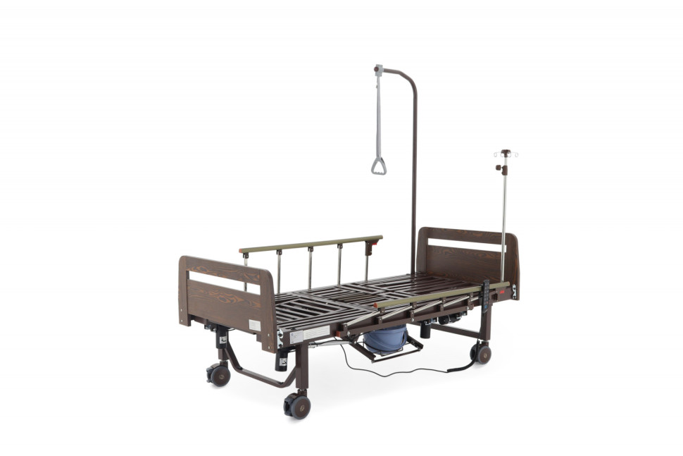 Кровать электрическая YG-3 (МЕ-5528Н-02) ЛДСП Венге с боковым переворач., с матрасом