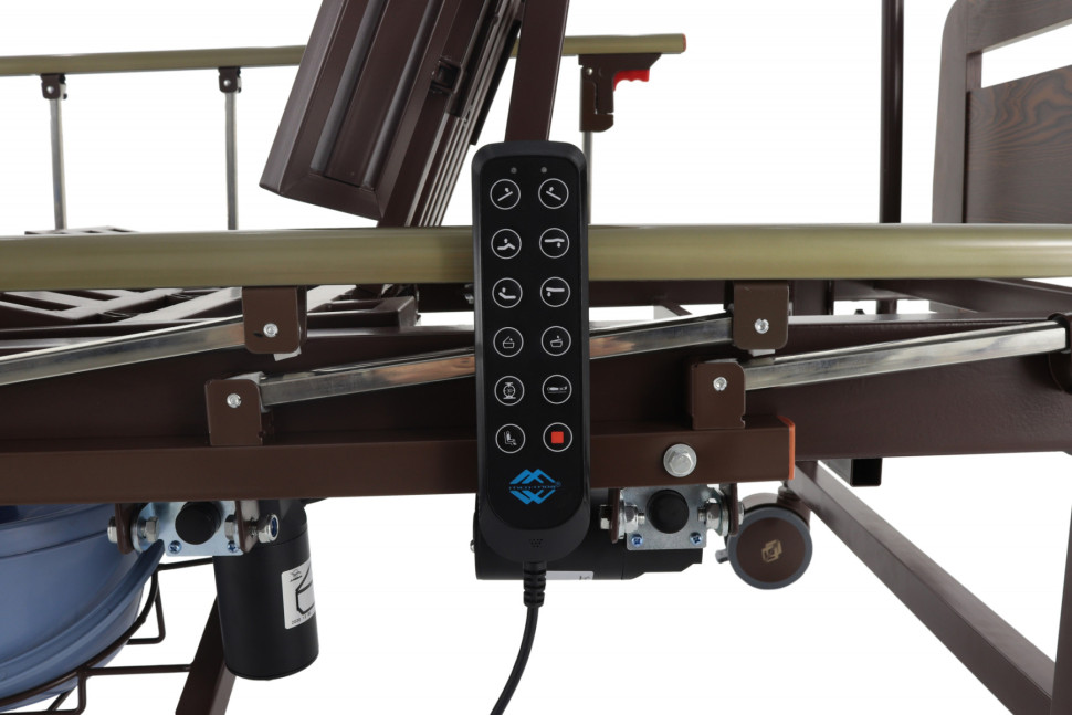 Кровать электрическая YG-3 (МЕ-5528Н-02) ЛДСП Венге с боковым переворач., с матрасом