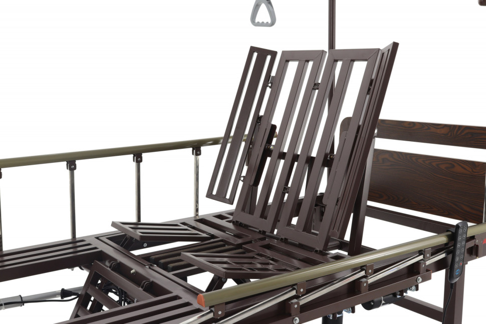 Кровать электрическая YG-3 (МЕ-5528Н-02) ЛДСП Венге с боковым переворач., с матрасом