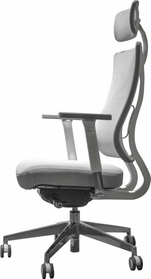 Кресло FALTO X TRANS XTR-11WAL-AL-GY Спинка серая/сидение серое/Каркас белый