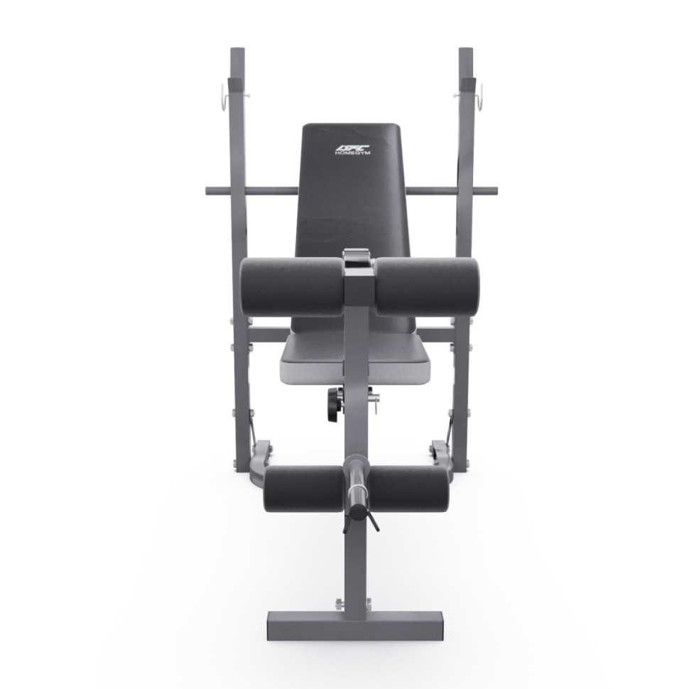 Скамья со стойками под штангу DFC D70