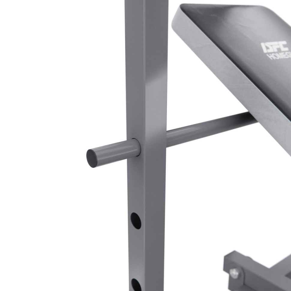 Скамья со стойками под штангу DFC D70