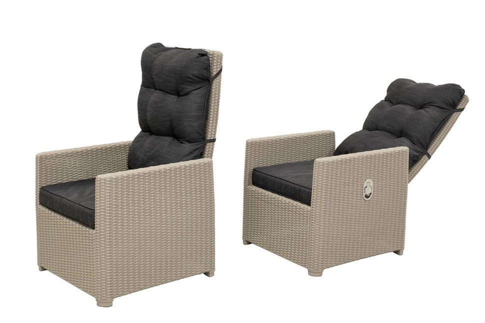 Комплект уличной мебели MANCHESTER SET 2, цвет серый