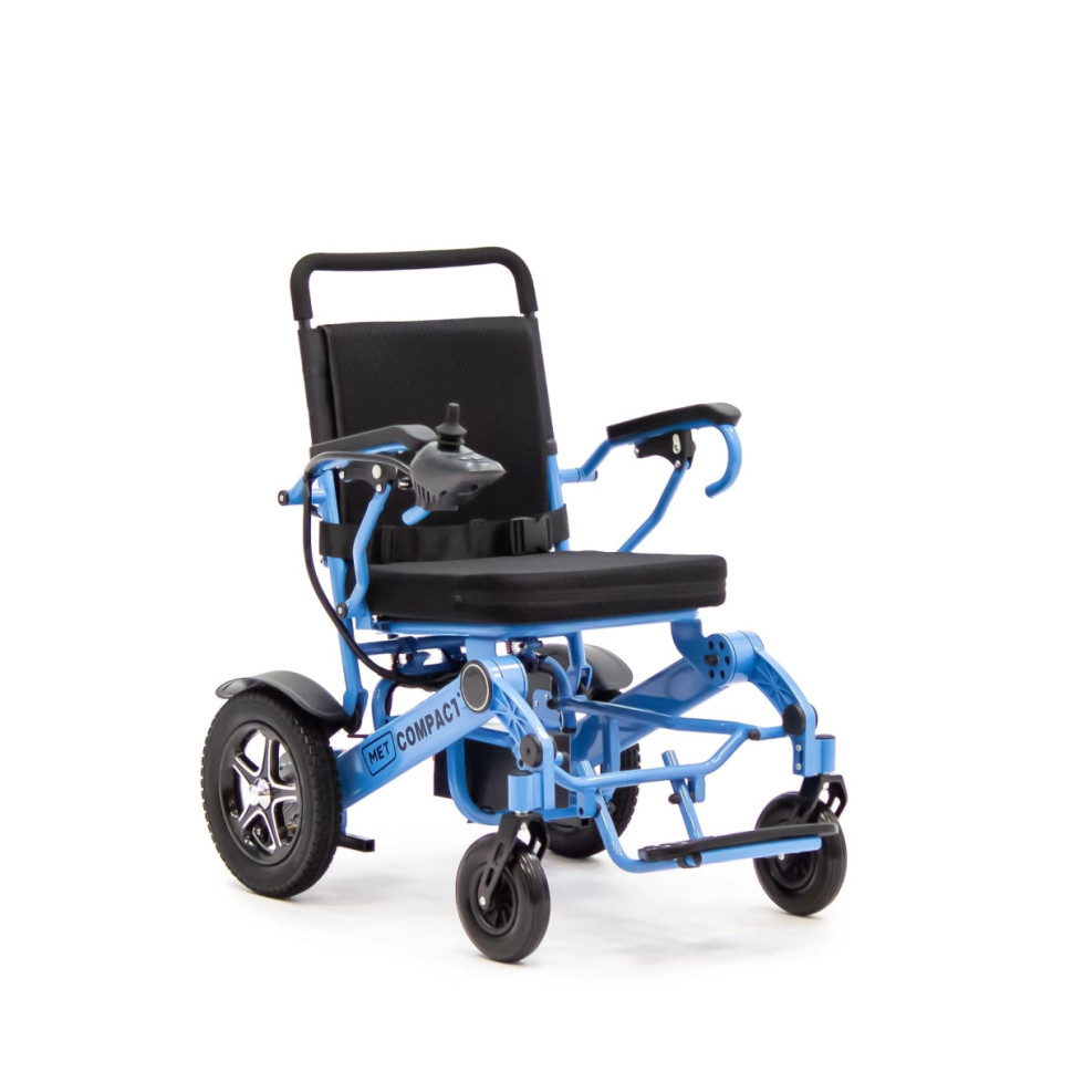 Кресло-коляска с электроприводом MET COMPACT 35 (21303) складная