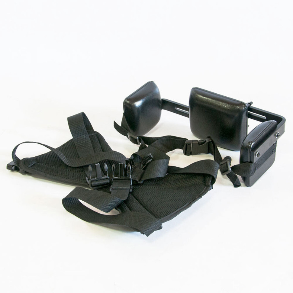 Ходунки на 4-х колесах для детей больных ДЦП Мега-901 с подлокотной опорой