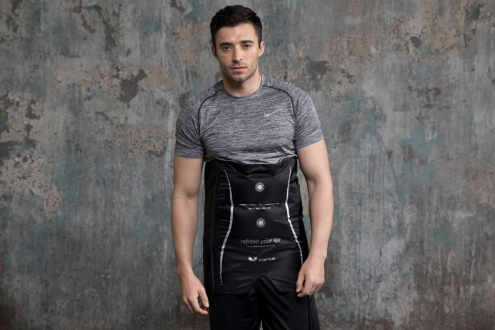 Манжета для талии и живота к массажному аппарату Gapo Alance Black